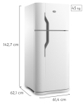 Heladera Con Freezer GAFA 282 Litros Blanco HGF358AFB