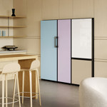 Freezer Vertical Bespoke 315L (Convertible) Satin Beige