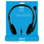 Auriculares Logitech H111 gris