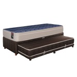 Sommier S5 Cama Adicional y Colchón MCB 115 Springwall 90x190 - 1 1/2 Plaza