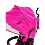 TRICICLO MULTIFUNCIONAL MACROBABY XG-9841 FUCSIA