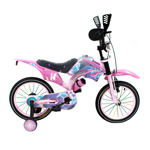 Bicicleta Infantil Rodado 16 Simil Moto Frozen Disney