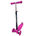 Monopatin Overtech Maxi-891 Plegable Niños 4 Ruedas Led Reforzado 80kg Rosa