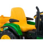 TRACTOR A BATERÍA JOHN DEERE IGOR 0047 Ground force c/  rimorchio