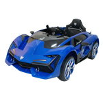 Auto Deportivo A Batería Lamborghini Usb Mp3 Control Remoto Azul