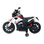 Moto Infantil A Batería Lamborghini 6v Usb Luces Sonido Blanco