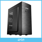 Gabinete Pc Kit Overtech Ov-k190 Negro Con Fuente Ok-6500