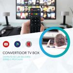 Convertidor Smart Tv Box 2gb Ram 4k Android IOS Netflix Series + Control