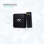 Convertidor Smart Tv Box 2gb Ram 4k Android IOS Netflix Series + Control