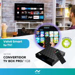 Convertidor Smart TV Box 1 GB Ram + Control Remoto T1PRO Android IOS 4k Netflix Amazon HBO Disney