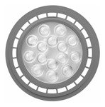 Foco led Macroled ND111-11 Dicroica Cálida 11W 2700K GU10