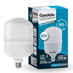 Lampara Led High Power E27 30w = 170W Luz Fria Candela