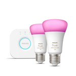 Kit de inicio Philips Hue E27 White and Color Ambiance