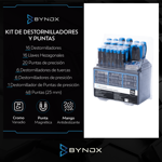 Kit de Destornilladores Bynox - 114 piezas