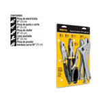 Set Kit Juego De Pinzas Pretul - 4 Pinzas + 1 Llave Ajustable