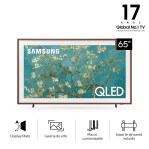 Smart Tv SAMSUNG 65 Pulgadas QLED 4K Ultra HD Con Marco Nogal