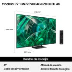 Smart Tv SAMSUNG 77 Pulgadas OLED 4K Ultra HD QN77S90