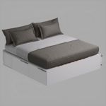 Cama Box Extensible 200cm EMC Blanco