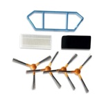 Combo Accesorios Pureclean 6601 Side Brush X1 Side Swp X4 Filtro Hepax1 Filtro Caja Polvo X1