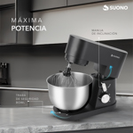 Batidora Planetaria Suono Amasadora 4.5l 3 En 1 Snpe-2018