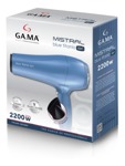 Secador Pelo Gama Mistral Blue Titanio 2200w Boquilla Frio