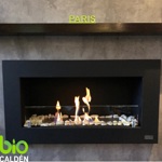 Chimenea Hogar Modelo Paris Black Bioetanol 90cm