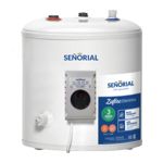 TERMOTANQUE ELECTRICO SEÑORIAL ZAFIRO 40 LTS TESZ-40 DE PIECOLGAR CONEXION SUPERIOR 230V