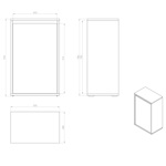 Modulo de Guardado Rebatible - 6002