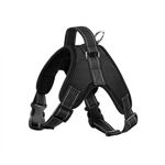 PRETAL ARNES ACOLCHONADO PECHERA PARA PERROS NEGRO XL