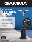 Calefactor Exterior a Gas 7050 Kcal/h Hongo Negro