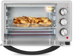 Horno Eléctrico Grill Con Freidora 22 Litros 1500 W ATMA 91HGFA3023PI 