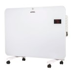 Calefactor Vitro Atma 1500w Bajo Consumo, Remoto + Display Blanco