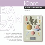 Balanza Digital de Cocina iCare TM-801 N/D