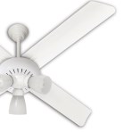 Ventilador De Techo VTA420 Blanco 80 W Con Luz SEVERBON