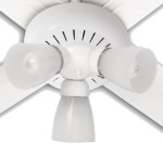 Ventilador De Techo VTA420 Blanco 80 W Con Luz SEVERBON