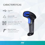 Lector Código de Barra Inalámbrico Nictom YHD-6200 Usb