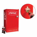 HELADERA 90 L MARCA COCA COLA ROJA