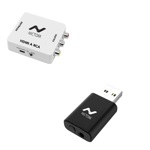 Combo Conversor Imagen HDMI a RCA + Emisor Bluetooth BT4