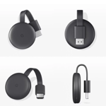 Google Chromecast 3ra Generacion Wifi Negro