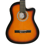 Set de Guitarra Electroacústica Sunset AC001L-39 Sunburst