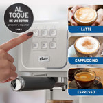 Cafetera Espresso Oster PrimaLatte Touch 3en1 Capsulas Monod