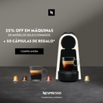 Cafetera Nespresso Essenza Mini Roja + Aeroccino Espumador