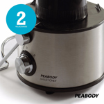 Extractor Juguera Centrífuga Peabody PE-JL6003 800w 1,5 Lts