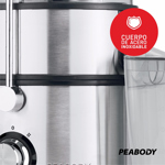 Extractor Juguera Centrífuga Peabody PE-JL6003 800w 1,5 Lts