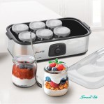 Yogurtera Smart Tek Ym800 8 Recipientes Vidrio 1,4 Litros