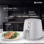 Freidora De Aire Suono Air Fryer Mecánico 3.8 L 1450 W