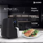 Freidora De Aire Suono Air Fryer Led 3.8l Snpe-2005