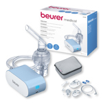 Nebulizador Inhalador Portátil Compacto Usb Beurer Ih 60 Color Blanco y Azul