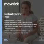 NEBULIZADOR A PISTON MINI 405B SAL0105 MAVERICK