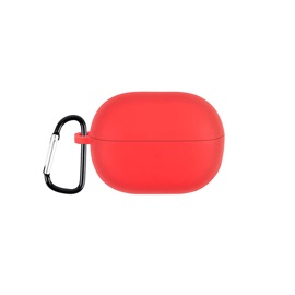 Funda Airdots Buds 3 Rojo  Silicona Con Gancho